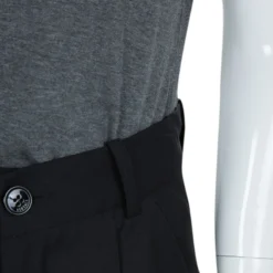 Young Versace Black Wool Pant Suit 8 Yrs For Kids -Versace Official Website luxury kids versace new boys clothing p69071 007