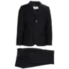 Young Versace Black Wool Pant Suit 6 Yrs For Kids