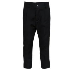 Young Versace Black Wool Pant Suit 6 Yrs For Kids -Versace Official Website luxury kids versace new boys clothing p71603 006