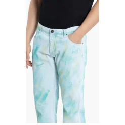 Versace Blue Versace Jeans Multi-Colored Slim Fit Pants L (34) For Men -Versace Official Website luxury men versace new clothes p545921 001