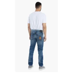 Versace Blue Versace Jeans Slim Fit Jeans L (34) For Men -Versace Official Website luxury men versace new clothes p545960 002