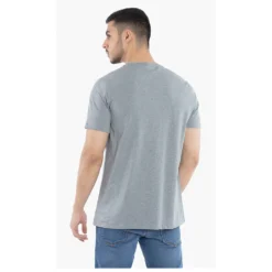 Versace Grey Logo Graphic Print T-Shirt L For Men -Versace Official Website luxury men versace new clothes p549321 003