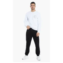 Versace Black Logo Cotton Jogger 2XL For Men