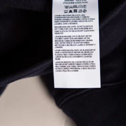 Versace Navy Blue Logo Embroidered Cotton Taylor Fit Sweatshirt L For Men -Versace Official Website luxury men versace new clothes p574493 009 scaled