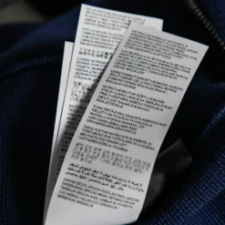 Versace Blue Wool & Leather Medusa Appliqued Zip Front Jacket S For Men -Versace Official Website luxury men versace new clothes p599735 010