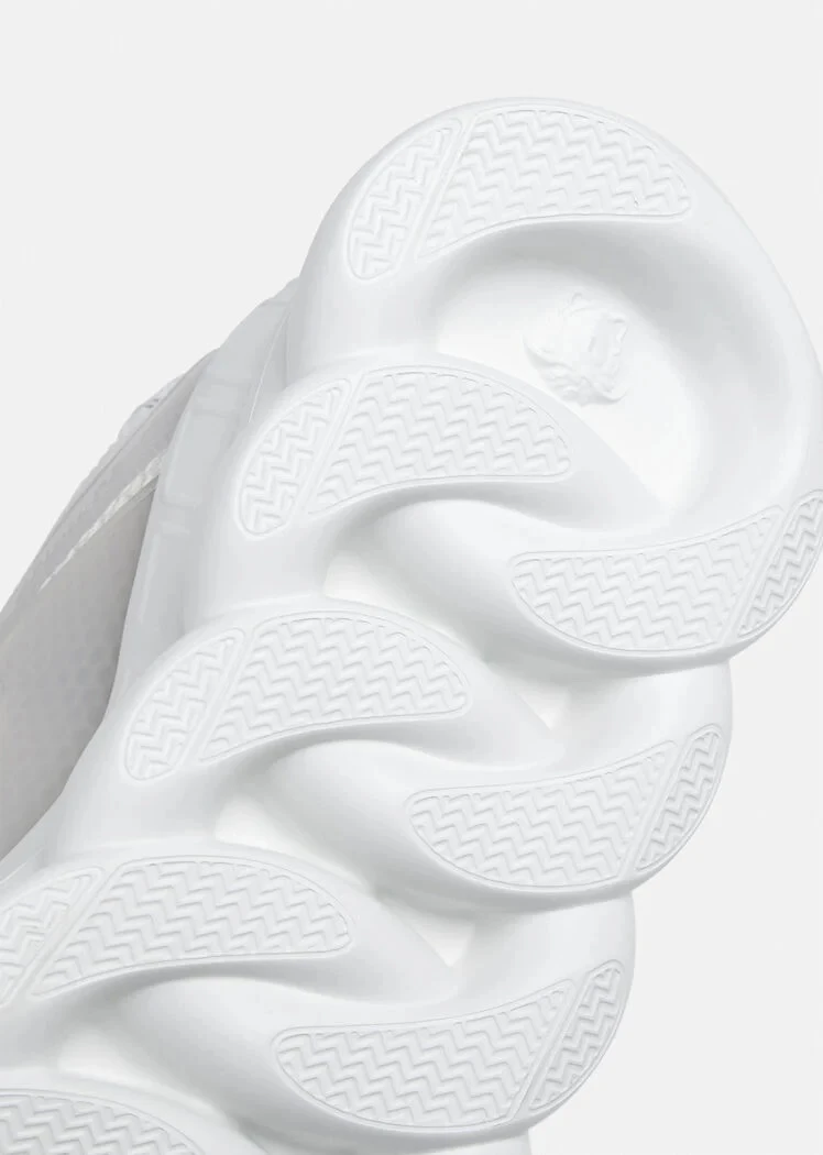 Versace White Chain Reaction Sneakers Size EU 40.5 For Men 4 Versace White Chain Reaction Sneakers Size EU 40.5 For Men - Image 4