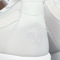 Versace White Chain Reaction Sneakers Size EU 41.5 For Men 10 Versace White Chain Reaction Sneakers Size EU 41.5 For Men -Versace Official Website luxury men versace new shoes p382660 017