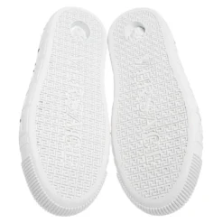 Versace White Leather Greca Logo Low Top Sneakers Size 42.5 For Men -Versace Official Website luxury men versace new shoes p533405 003