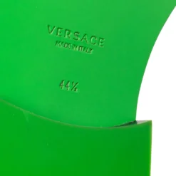 Versace Black Leather Medusa Loafers Size 44.5 For Men -Versace Official Website luxury men versace new shoes p603284 009