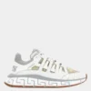 Versace White/Yellow Trigreca Sneakers Size EU 41 For Men
