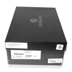 Versace White/Gold Greca Sneaker US 12 EU 45 For Men -Versace Official Website luxury men versace new shoes p672847 004 scaled