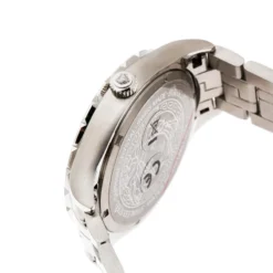 Versace Blue Stainless Steel Hellenyium GMT V11 Men's Wristwatch 42 Mm For Men -Versace Official Website luxury men versace new watches p176127 005