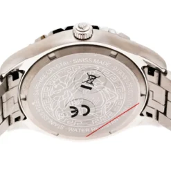 Versace Blue Stainless Steel Hellenyium GMT V11 Men's Wristwatch 42 Mm For Men -Versace Official Website luxury men versace new watches p176127 006