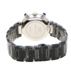 Versace Black Stainless Steel Ceramic Reve 95C Women's Wristwatch 40 Mm For Women -Versace Official Website luxury men versace new watches p183583 001