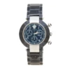 Versace Black Stainless Steel Ceramic Reve 95C Women's Wristwatch 40 Mm For Women