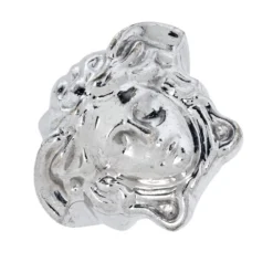 Versace Silver Tone Medusa Ring Size EU 54 For Men -Versace Official Website luxury men versace used accessories p366708 006