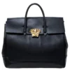 Versace Black Leather Palazzo Empire Tote For Men
