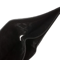 Versace Black Leather Medusa Bifold Wallet For Men -Versace Official Website luxury men versace used bags p450660 007