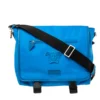 Versace Azure Blue Nylon La Medusa Messenger Bag For Men