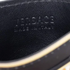 Versace Multicolor Leather Printed Card Case For Men -Versace Official Website luxury men versace used bags p543032 1637641378 003