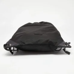 Versace Black Nylon And Leather La Medusa Drawstring Backpack For Men -Versace Official Website luxury men versace used bags p669683 010