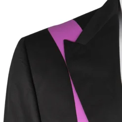 Versace Black Cotton Paint Stripe Detail Tailor Made Blazer XXL For Men -Versace Official Website luxury men versace used clothes p103090 004