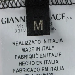 Versace Black Medusa Head Print T-Shirt M For Men -Versace Official Website luxury men versace used clothes p106334 006