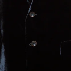 Versace Black Velvet Tailored Blazer XXL For Men -Versace Official Website luxury men versace used clothes p144474 0005