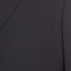 Versace Classic Black Striped Wool Tailored Blazer XL For Men -Versace Official Website luxury men versace used clothes p166550 004