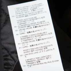 Versace Black Studded Zip Front Bomber Jacket L For Men -Versace Official Website luxury men versace used clothes p166882 005