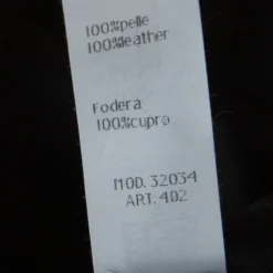 Gianni Versace Couture Black Leather Double Breasted Belted Overcoat XL For Men -Versace Official Website luxury men versace used clothes p186803 001