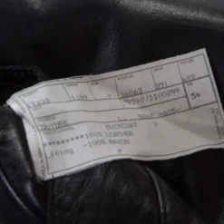 Versace Signature Black Leather Belted Overcoat XXL For Men -Versace Official Website luxury men versace used clothes p186868 003