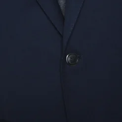 Versace Navy Blue Wool Blazer M For Men -Versace Official Website luxury men versace used clothes p243358 007