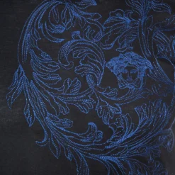 Versace Black Medusa Motif Embroidered Cotton Short Sleeve T-Shirt S For Men -Versace Official Website luxury men versace used clothes p253335 003