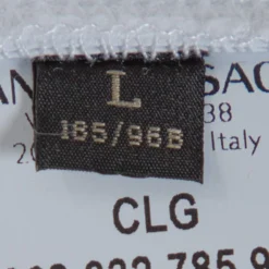 Versace White Cotton Logo Graphic Print Crew Neck Fitted T Shirt L For Men -Versace Official Website luxury men versace used clothes p321413 005