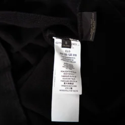 Versace Black Cotton Medusa Embroidered Logo Sweatshirt S For Men -Versace Official Website luxury men versace used clothes p484005 006