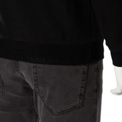 Versace Black Cotton Medusa Embroidered Logo Sweatshirt S For Men -Versace Official Website luxury men versace used clothes p484005 007