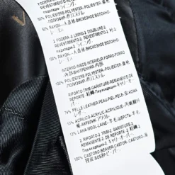 Versace Black Wool & Angora Zip Front Jacket S For Men -Versace Official Website luxury men versace used clothes p577627 002