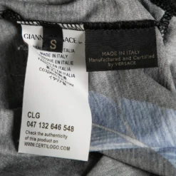 Versace Multicolored Printed Cotton Short Sleeve T-Shirt S For Men -Versace Official Website luxury men versace used clothes p585397 008