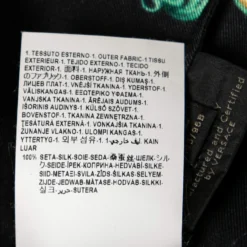 Versace Black Printed Silk Button Front Long Sleeve Shirt XL For Men -Versace Official Website luxury men versace used clothes p656667 004