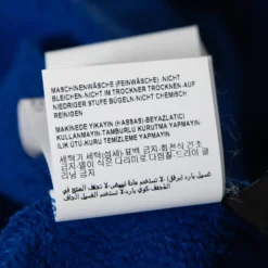 Versace Blue Logo Printed Cotton Crew Neck Sweatshirt M For Men -Versace Official Website luxury men versace used clothes p669471 004