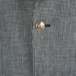 Versace Monochrome Glen Plaid Suit M/L For Men -Versace Official Website luxury men versace used clothes p90543 005