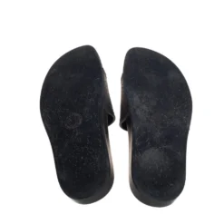 Versace Black Rubber Medusa Flat Slides Size 41 For Men -Versace Official Website luxury men versace used shoes p455496 001