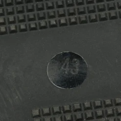 Versace Black/White Rubber Print Slide Sandals Size 43 For Men -Versace Official Website luxury men versace used shoes p661711 003