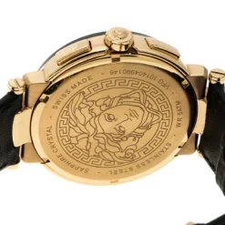 Versace White Dial Gold Tone Stainless Steel Mystique VFG Sport Men's Wristwatch 46 Mm For Men 9 Versace White Dial Gold Tone Stainless Steel Mystique VFG Sport Men's Wristwatch 46 Mm For Men -Versace Official Website luxury men versace used watches p136913 0004