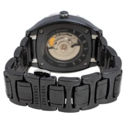 Versace Black Ceramic Stainless Steel DV One 02A Men's Wristwatch 40 Mm For Men -Versace Official Website luxury men versace used watches p341492 007