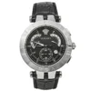 Versace Black Stainless Steel V Race 23C Men's Wristwatch 42 Mm For Men