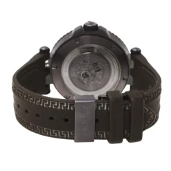 Versace Brown Ion Plated Stainless Steel Rubber V-Race VAK060010 Men's Wristwatch 46 Mm For Men -Versace Official Website luxury men versace used watches p460011 005