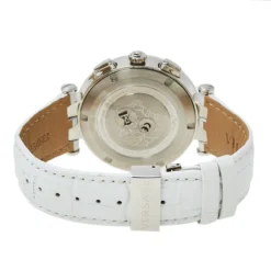 Versace Silver Stainless Steel Leather V-Race GMT 29G9S1D001S001 Men's Wristwatch 46 Mm For Men -Versace Official Website luxury men versace used watches p460059 002