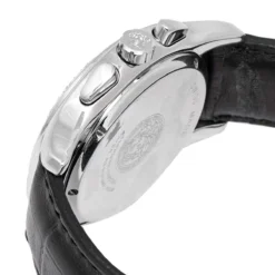 Versace Black Stainless Steel Leather ULC99 Men's Wristwatch 39 Mm For Men 12 Versace Black Stainless Steel Leather ULC99 Men's Wristwatch 39 Mm For Men -Versace Official Website luxury men versace used watches p488326 001